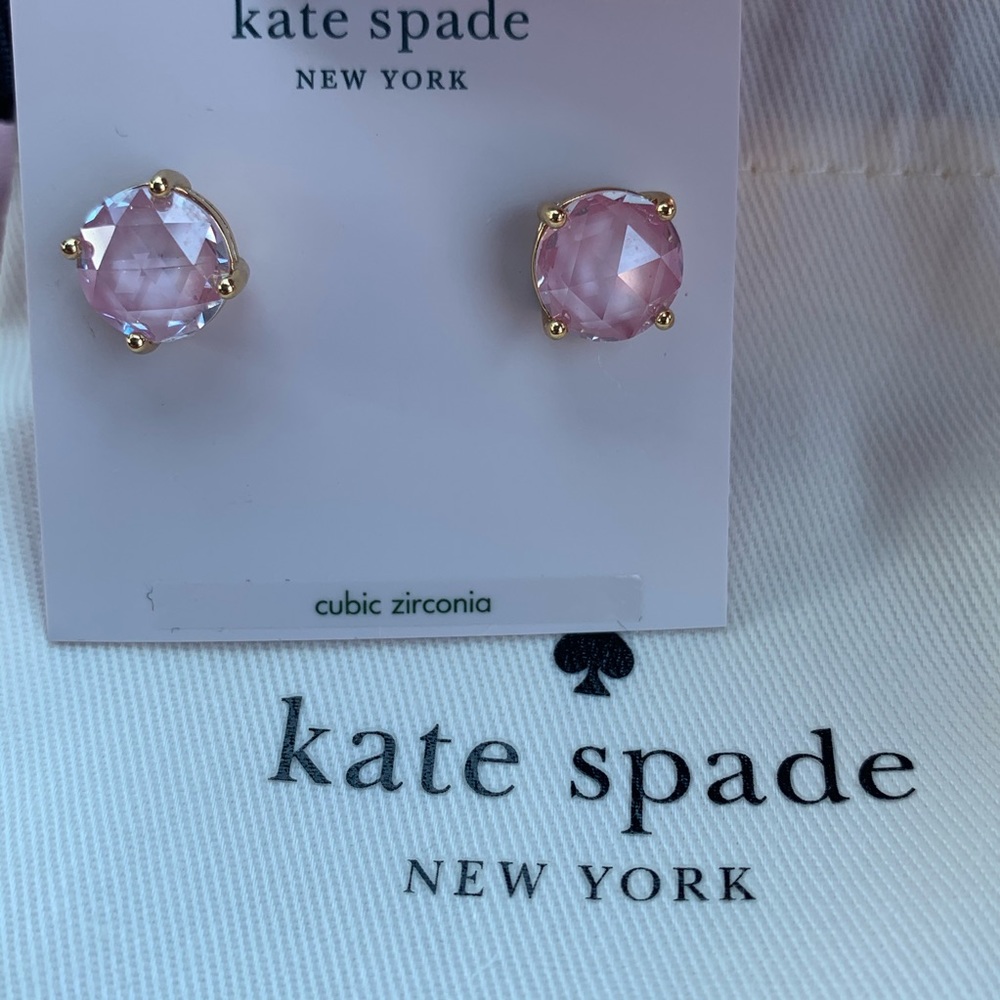 KATE SPADE Pink Gumdrop Earrings - Picture 6 of 10